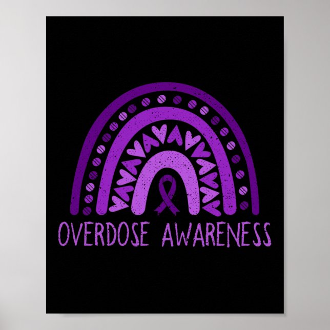 Överdosering Lila Ri för läkemedelsbestämning av R Poster (Framsidan)