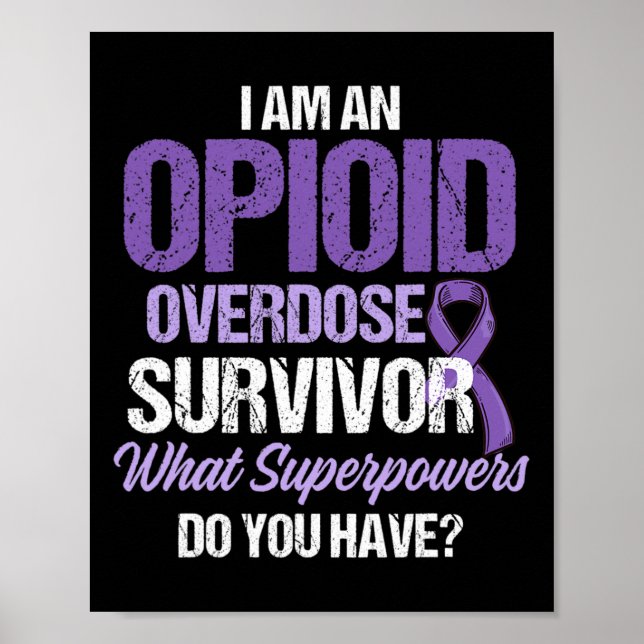 Överdosering Medvetandehöjare Survivor 36 Poster (Framsidan)