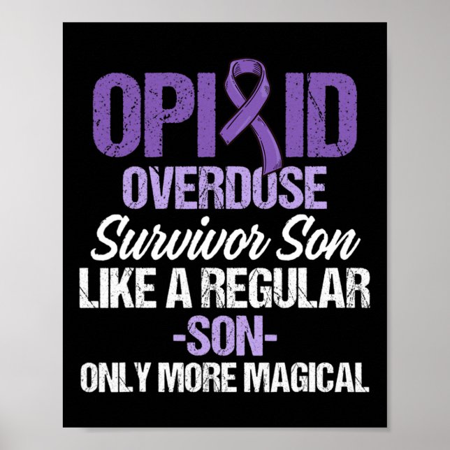 Överdosering Medvetandehöjare Survivor 45 Poster (Framsidan)
