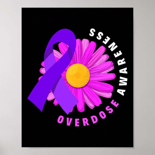 Överdosering Opioid Läkemedelsöverdosering Medvete Poster (Framsidan)
