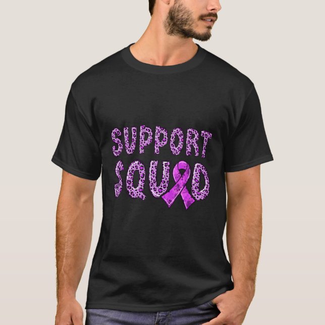 Överdosering på menyfliksområdet Leopard Print Sup T Shirt (Framsida)