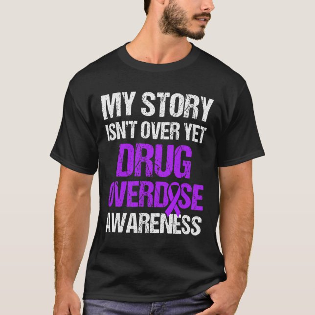Överdosmedveten Warrior överlevande 15  T Shirt (Framsida)