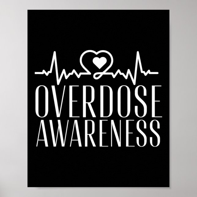 Överdosmedvetenhet Lila  Poster (Framsidan)