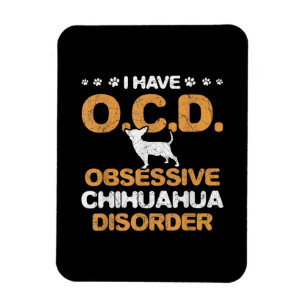 Överdriven Chihuahua Disorder Chihuahua Magnet