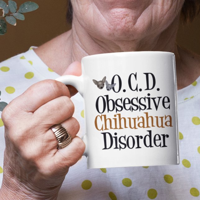 Överdriven Chihuahua Kaffemugg (Skapare uppladdad)