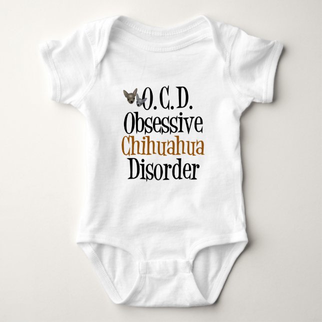 Överdriven Chihuahua Tee Shirt (Framsida)