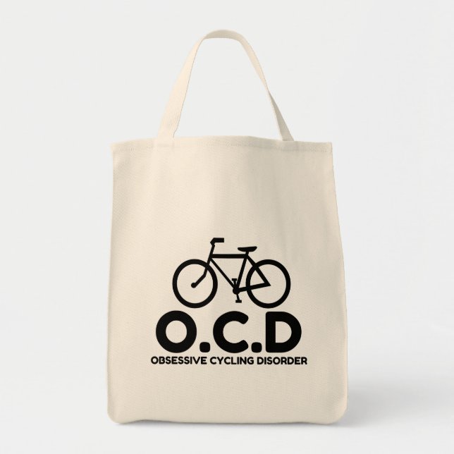 Överdriven cykling tygkasse (Framsidan)