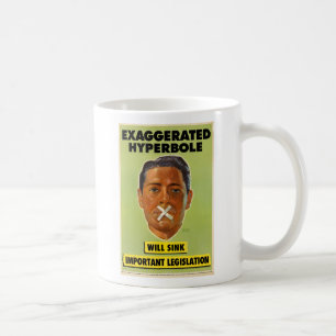 Överdriven Hyperbolemugg Kaffemugg