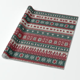 Överdrivet Festive Ugly jul Sweater Presentpapper