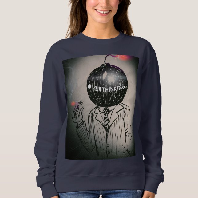 överdrivet t shirt (Framsida)