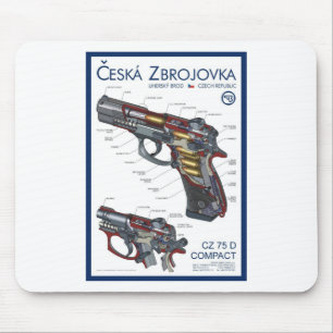 Överenskommelse för CZ 75 Musmatta