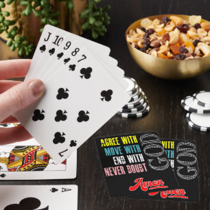 ÖVERENSKOMMELSE MED GOD, FLYTTA MED GOD, SLUT MED  CASINOKORT