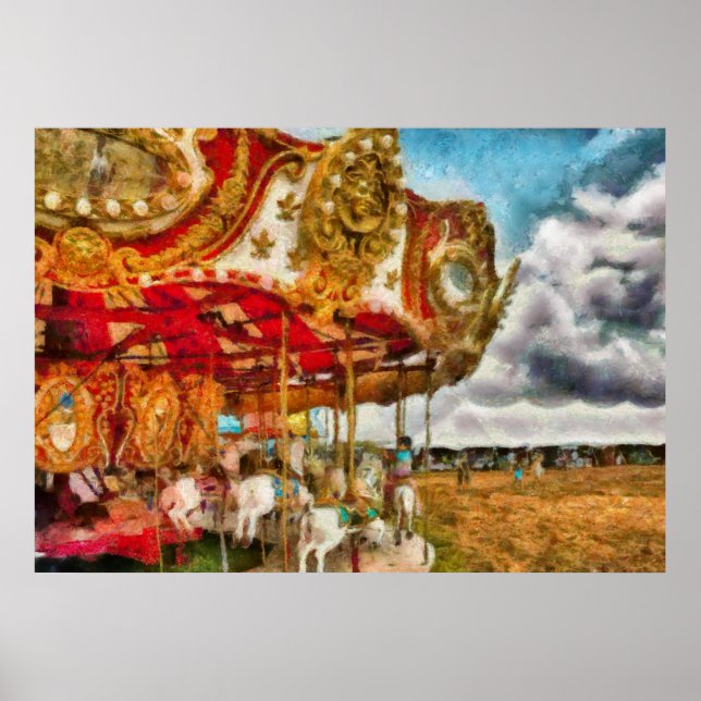 Överenskommelse - "Merry-go-round" Poster (Framsidan)