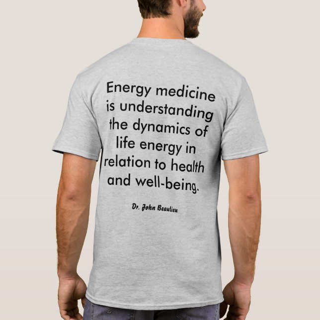 Överenskommelseenergimedicin T Shirt (Baksida)