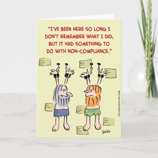 överensstämmelsenon-överensstämmelse hängande fång kort (Framsida)