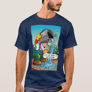 Överentusiastisk Gnome Gardener T Shirt