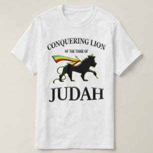Övererövrande Lejon för Judah T Shirt