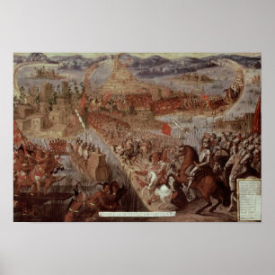 Övererövringen av Tenochtitlan Poster