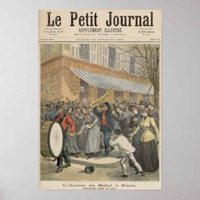 Överfall mot en räddningsarmé poster (Framsidan)