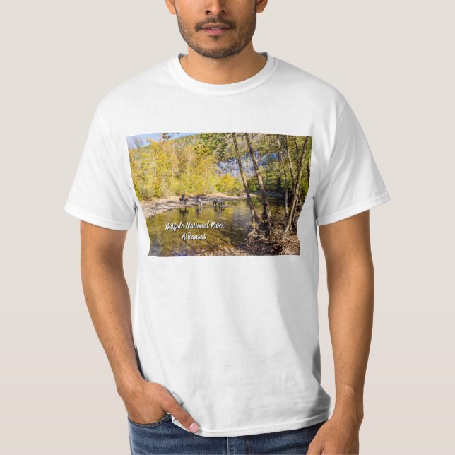 Överfart genom Buffalo River T-shirt (Framsida)