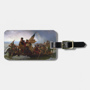 Överfarten över Delaware 1776: General George Wash Bagagebricka