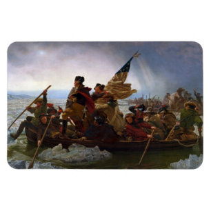 Överfarten över Delaware 1776: General George Wash Magnet