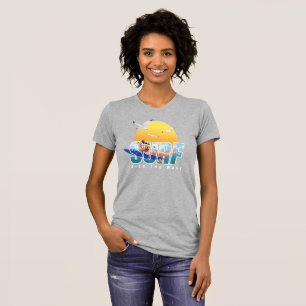 Överfarten rider vågen Könsdekoration T Shirt