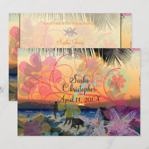 ÖVERFERENSER VID SUNSET/HAWAII/DIY INVIATIONS INBJUDNINGAR