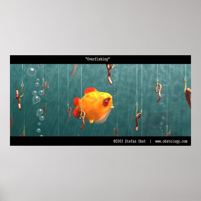 Överfiskning Poster (Framsidan)