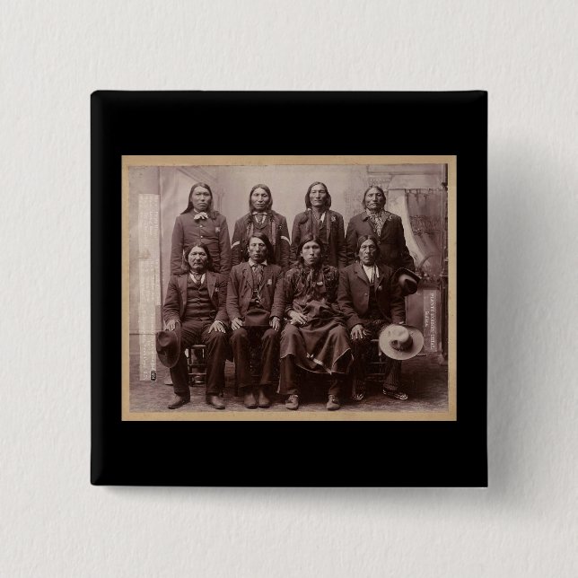 Överflöd av HorsesTrial 1890 Knapp (Framsida)