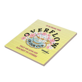 Överflöda keramiska plattor av Poet Adiela Akoo Kakelplatta