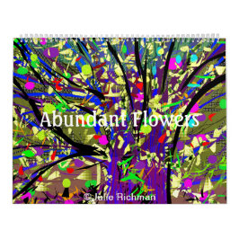 Överflödande blommor av Julie Richman Kalender