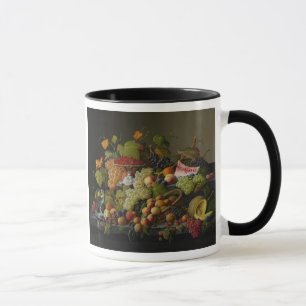Överflödande frukt, 1858 (olja på kanfas) mugg