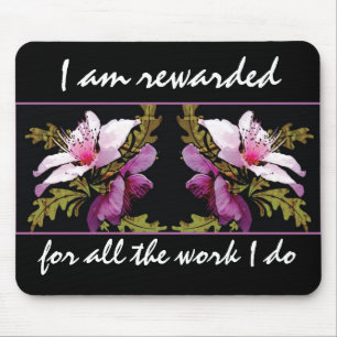 Överflödbekräftelse Motivational Mousepad Musmatta