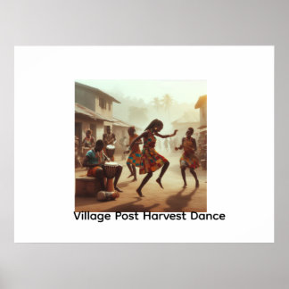 Överflödets rytmer: Glädje efter skörden Poster