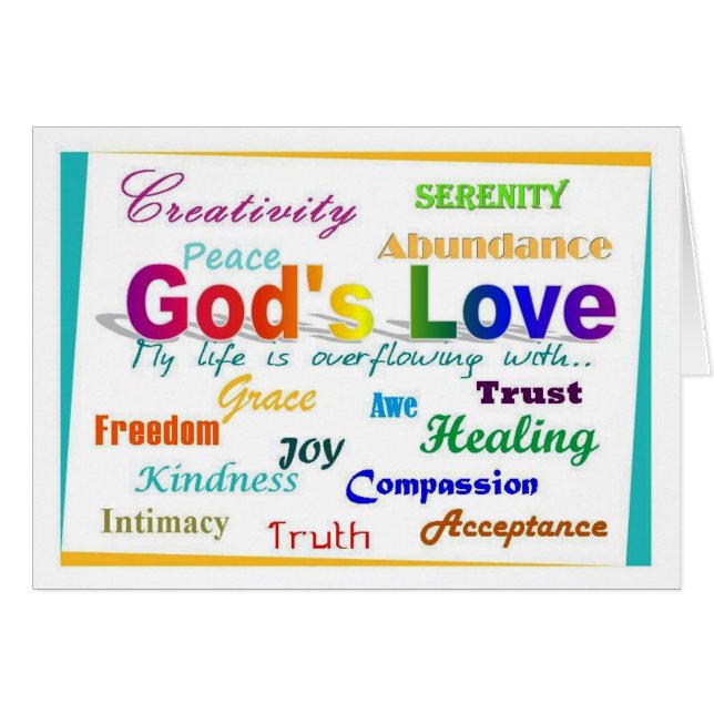 Överflödig Hälsningskort (Framsidan Horizontal)