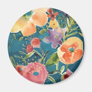 Överflödiga Blommigtar I Magnet