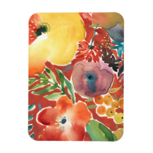 Överflödiga Blommigtar III Magnet