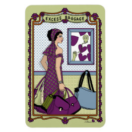 Överflödigt bagage_A_4x6-kylskåp Magnet