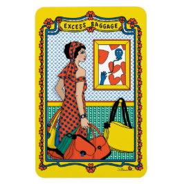 Överflödigt bagage_B_4x6-kylskåp Magnet