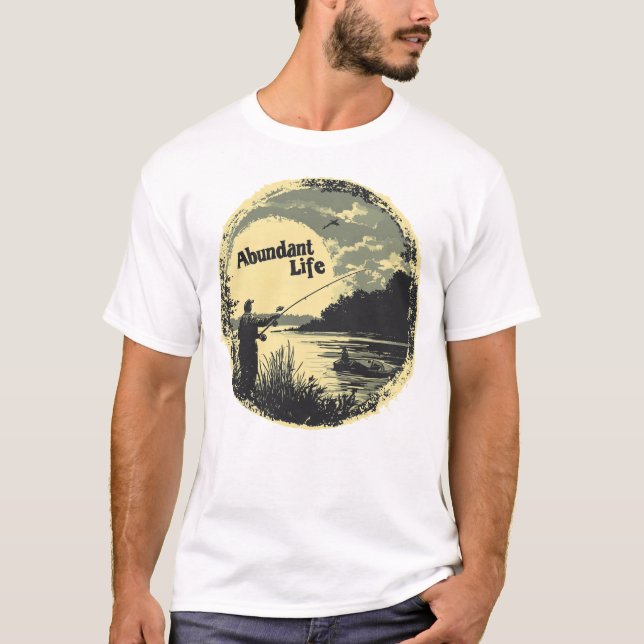 Överflödigt livstidsfiske Tee (Front) (Framsida)