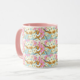 OVERFLOW Blommigt Mugg - Adiela Akoo