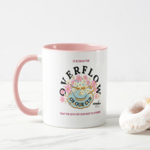 OVERFLOW Mugg designat av Poet Adiela Akoo