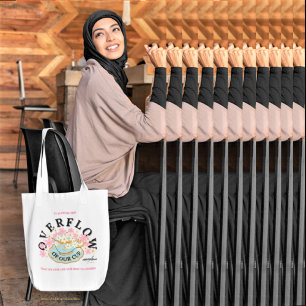 OVERFLOW TOTE designad av Adiela Akoo Jumbo Tygkasse