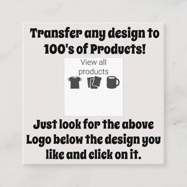 Överför designinformation tilläggskort (Framsida)