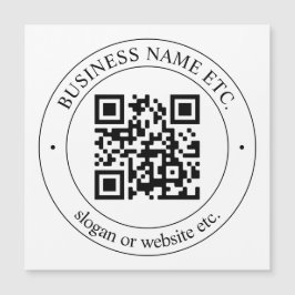 Överför din egen QR-kod och Anpassade-text