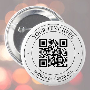 Överför din egen QR-kod och Anpassade-text Knapp