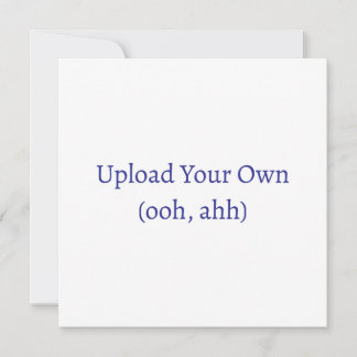 Överför ditt eget, DIY-kort eller din inbjudan