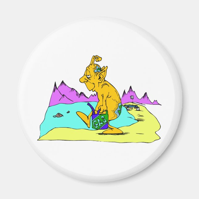 Överför från gas magnet (Framsidan)