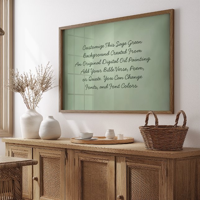 Överför Grönten för egna Ord-sidor med anpassnings Poster (Skapare uppladdad)